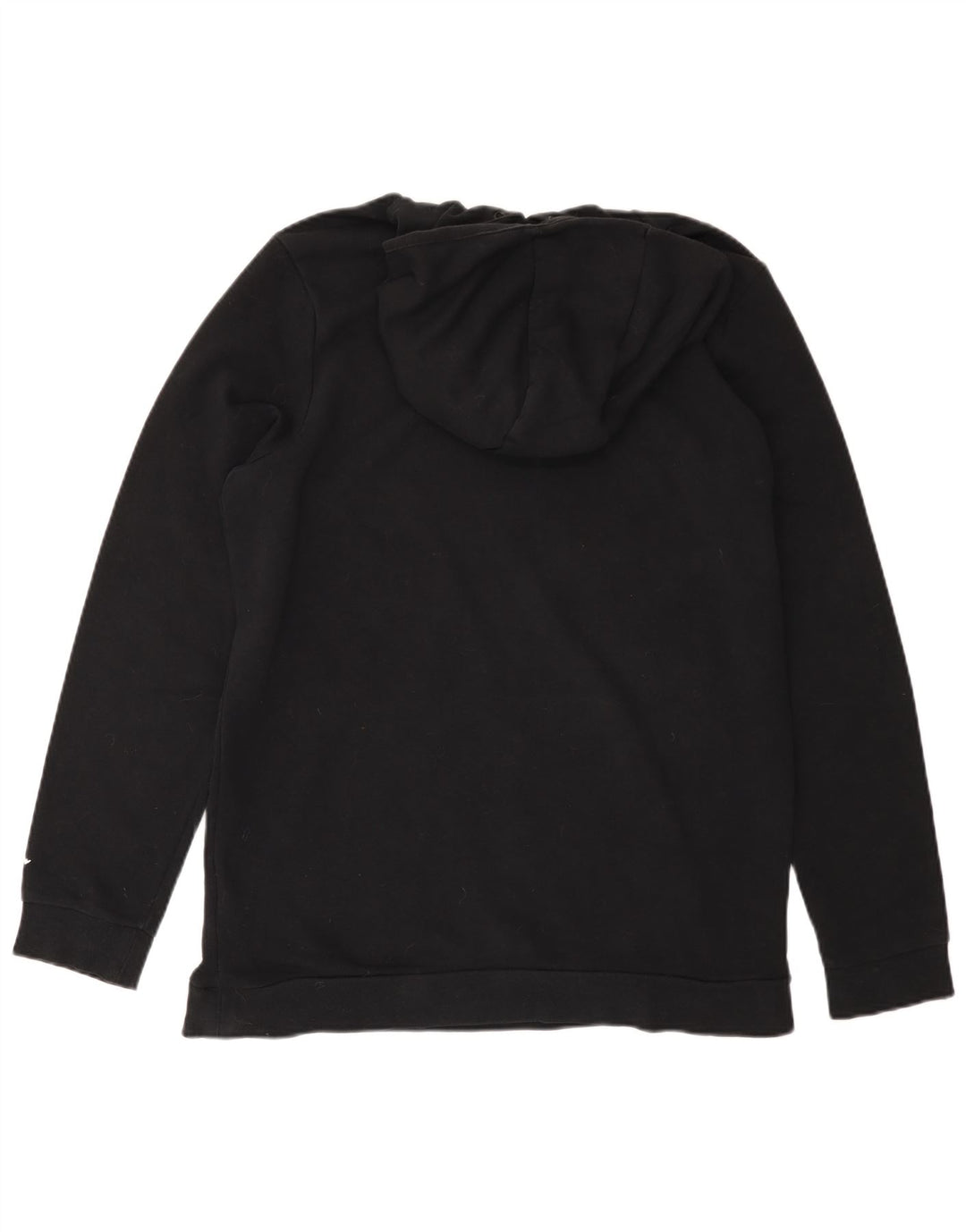 JORDAN Pull à capuche graphique pour hommes Grand coton noir