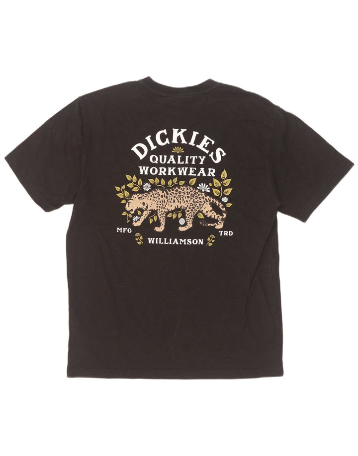 Dickies T-Shirt Graphique Homme Petit Noir Coton