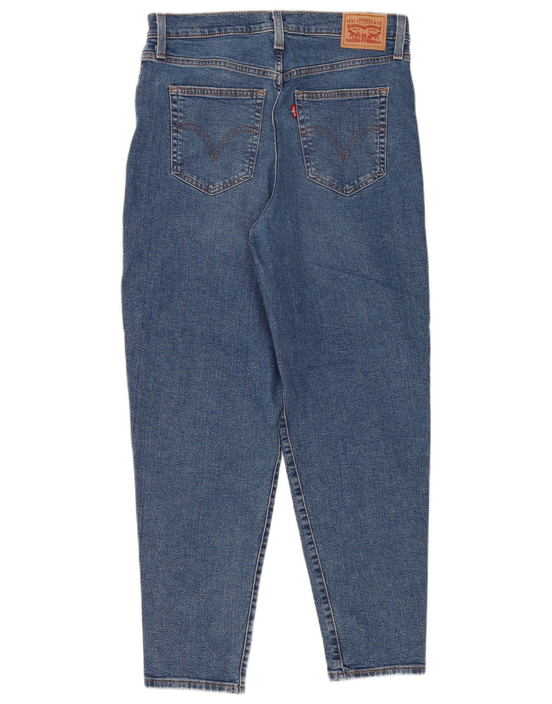 Levi's Jean Fuselé Taille Haute W32 L29 Femme Bleu