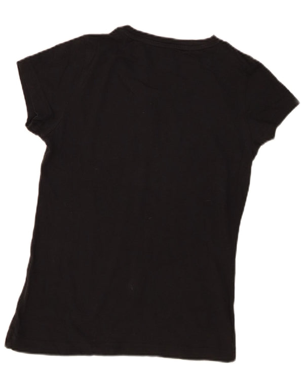 Adidas T-Shirt Graphique Fille 13-14 ans Noir Coton