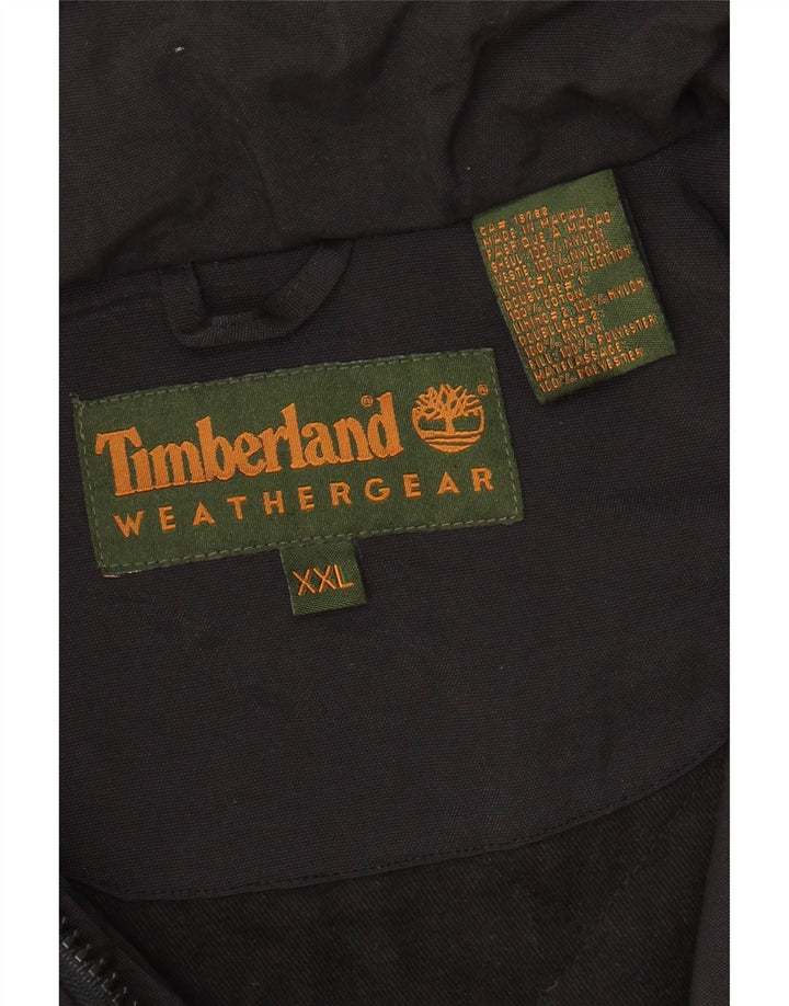 TIMBERLAND Veste Utilitaire Weathergear Homme UK 44 2XL Nylon Noir