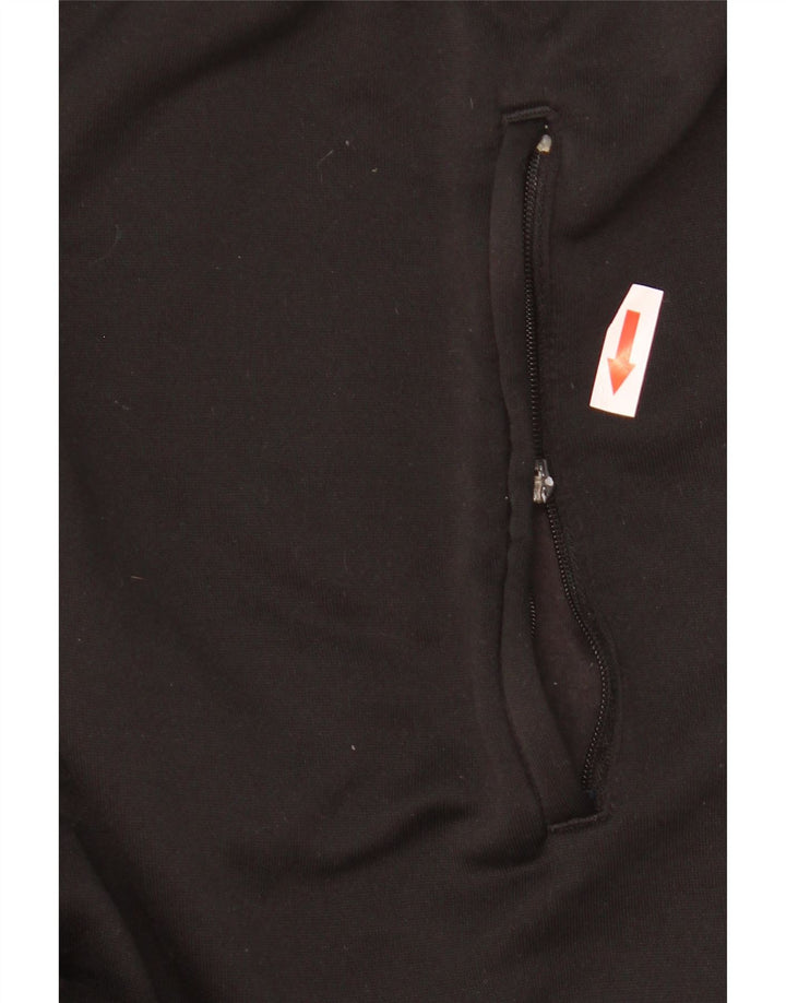 Adidas Femme Zip Sweat à capuche Taille 16 Noir Polyester