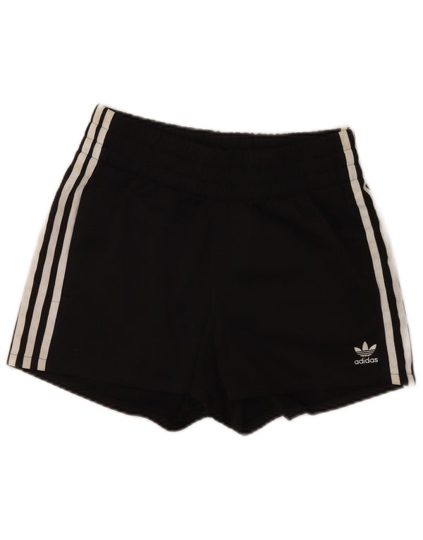 Adidas Short de sport pour femme UK 8 Petit Noir Polyester
