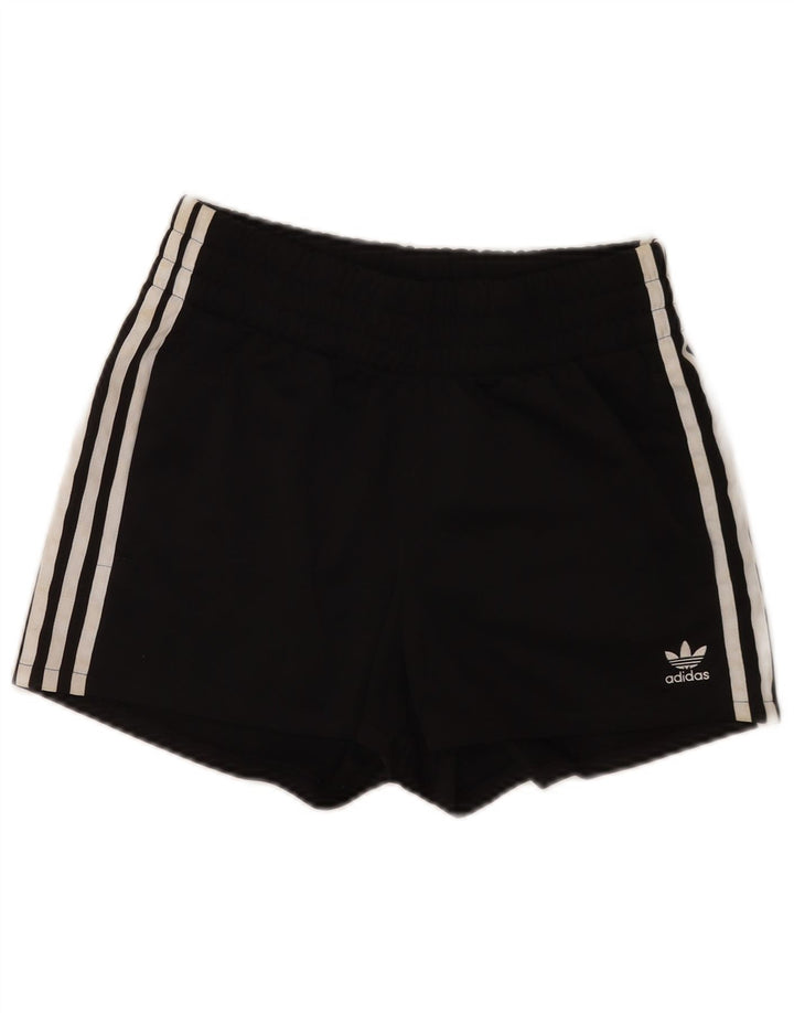 Adidas Short de sport pour femme UK 8 Petit Noir Polyester