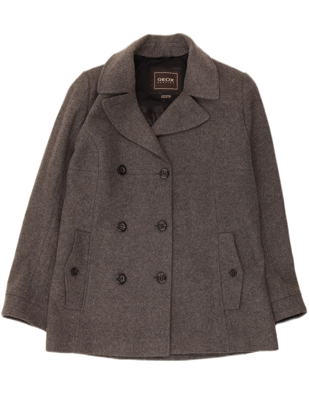 GEOX Caban Respira pour femme UK 12 Gris moyen