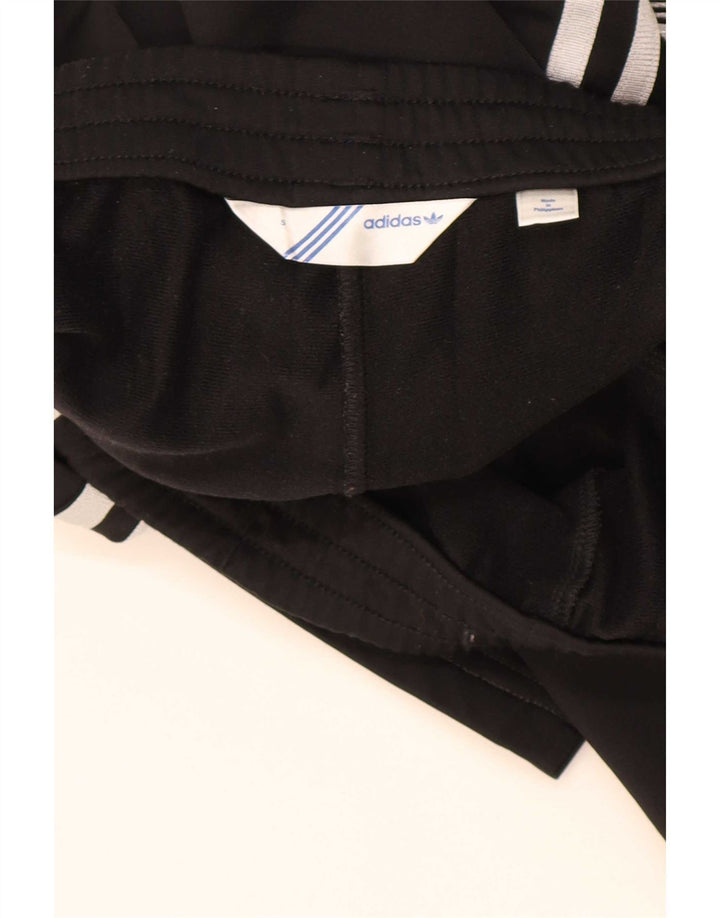 Adidas Pantalon de survêtement pour femme UK 10 Small Noir Polyester