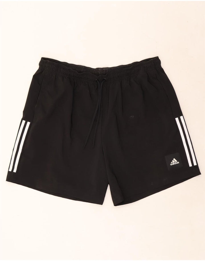 Adidas Short de sport pour homme 2XL Noir Polyester
