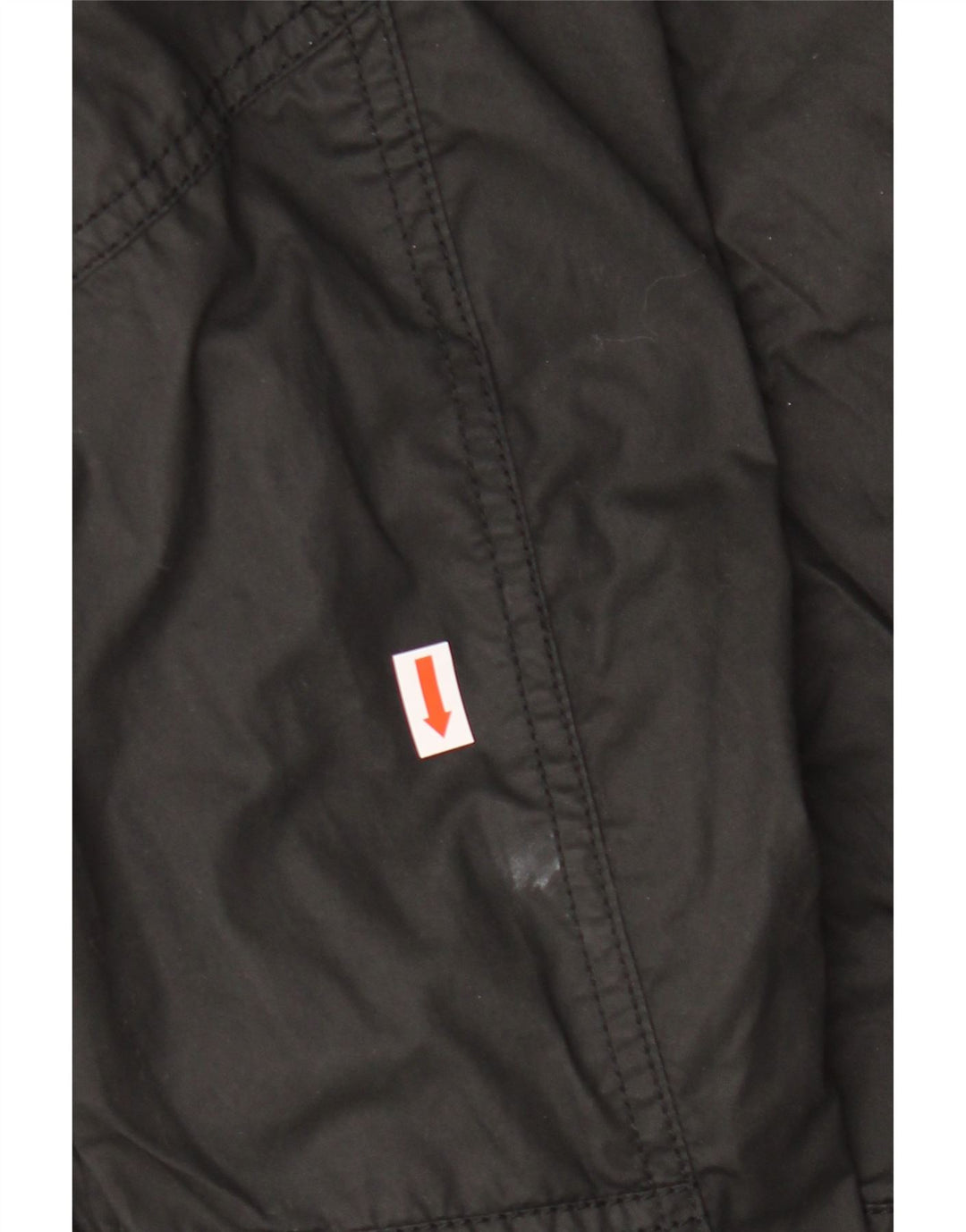 ZARA Veste Militaire Homme UK 42 XL Coton Noir