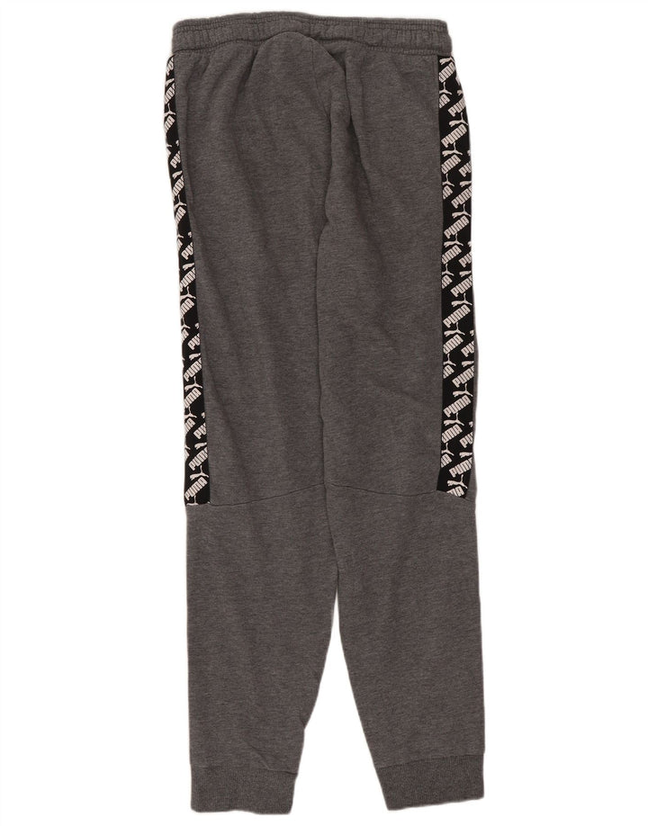 PUMA Pantalon de survêtement pour fille 14-15 ans Large Gris Colorblock