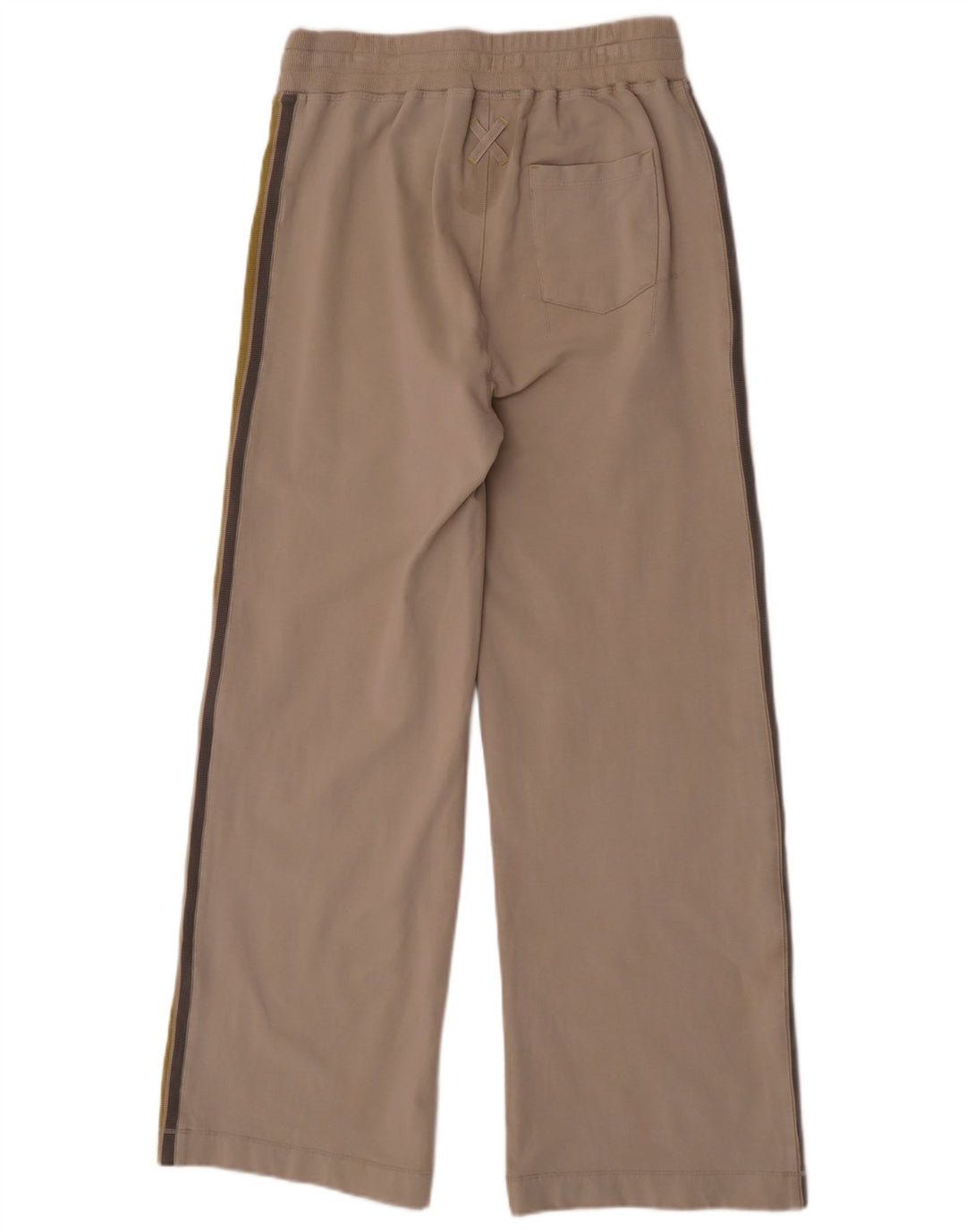 Pantalon De Survêtement White Stuff Femme UK 12 Coton Colorblock Beige Moyen