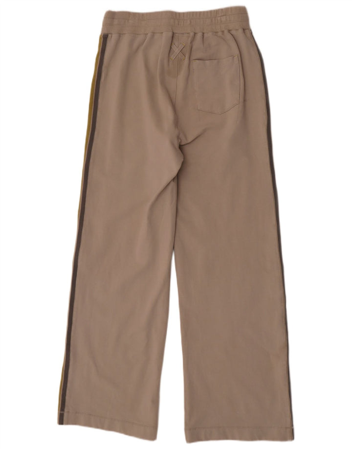 Pantalon De Survêtement White Stuff Femme UK 12 Coton Colorblock Beige Moyen