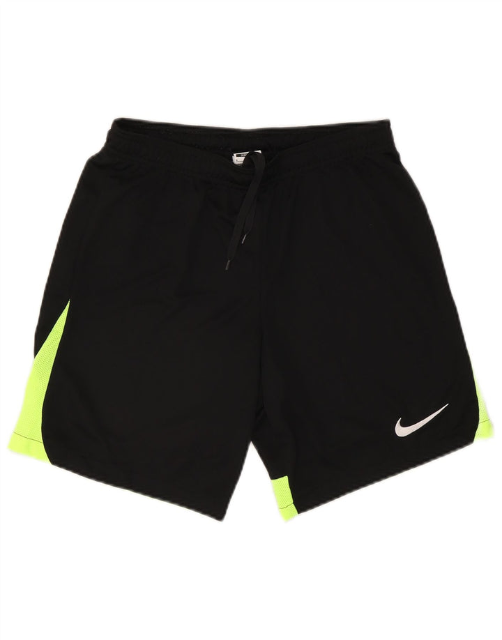 Nike Short de sport Dri Fit Slim Fit pour homme en polyester color block noir moyen