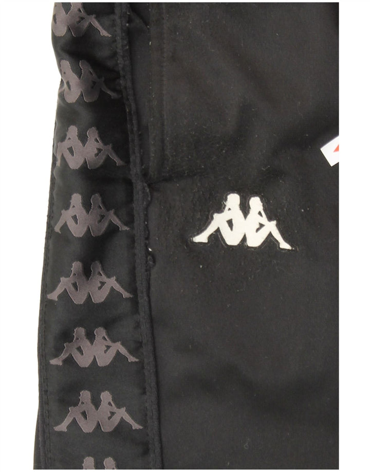 Kappa Pantalon de Survêtement Graphique Homme Noir Moyen