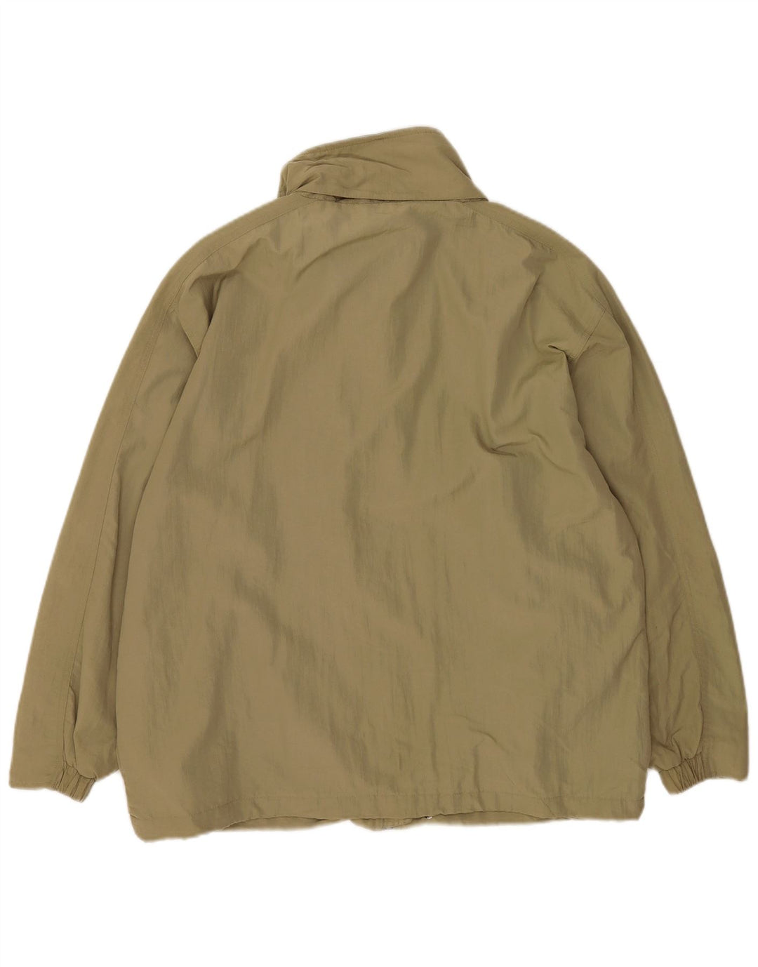 Diadora Veste de pluie coupe ample pour homme UK 36 Small Kaki Polyamide