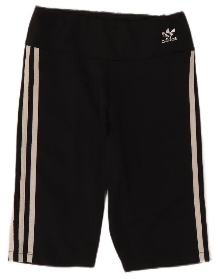 Adidas Short de sport pour femme UK 10 Petit Noir Polyester