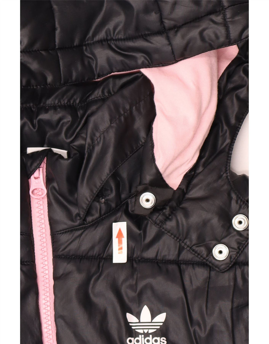 Adidas Veste matelassée à capuche fille 11-12 ans Noir Polyester