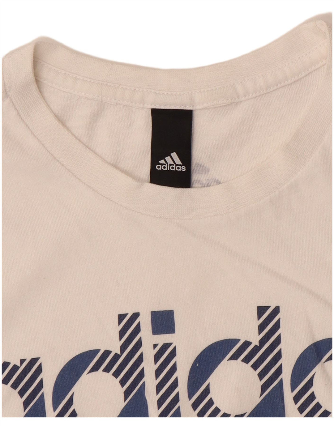 Adidas T-Shirt Graphique Garçon 13-14 Ans Blanc