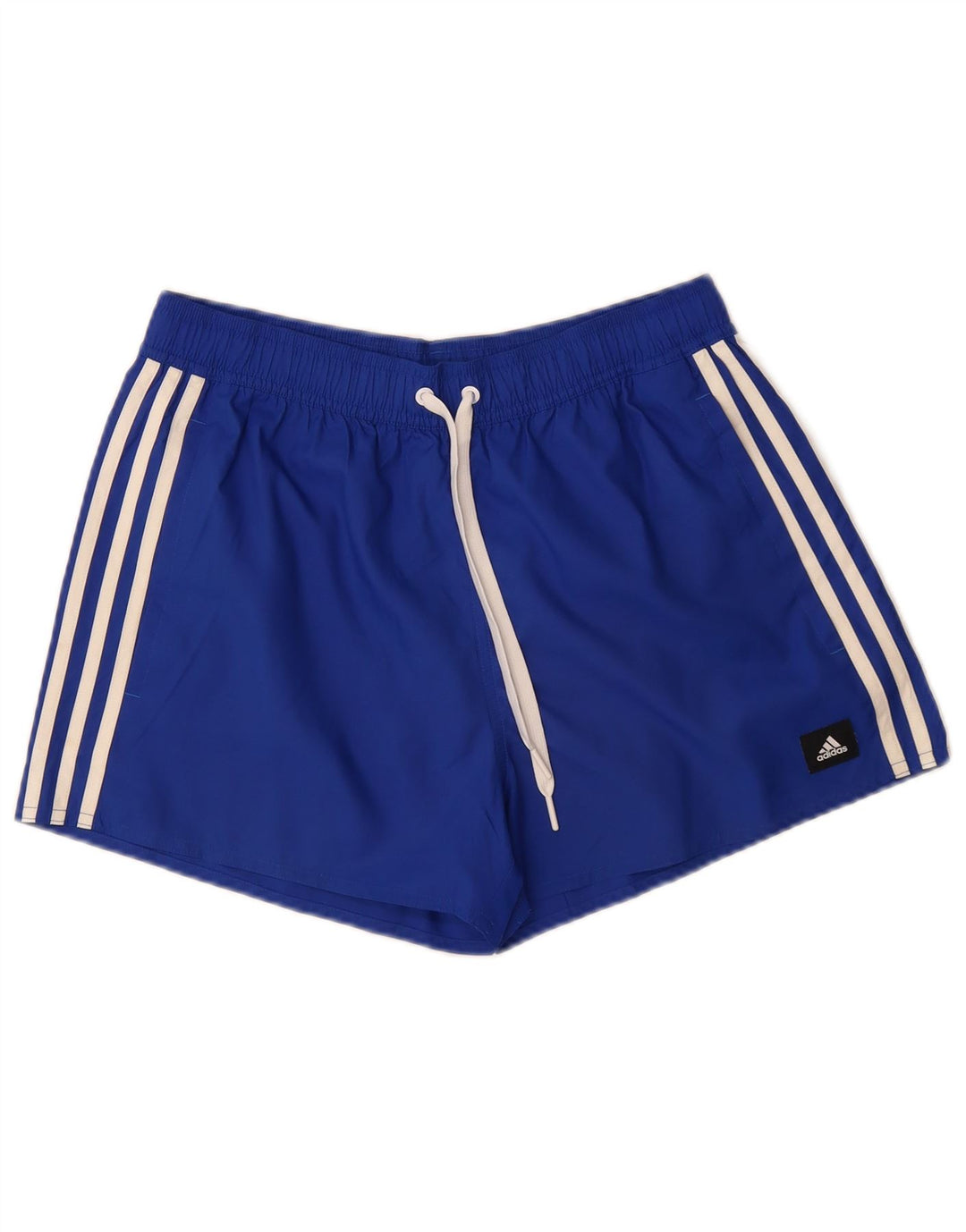 Adidas Short de sport pour femme UK 12 Bleu marine moyen Polyester