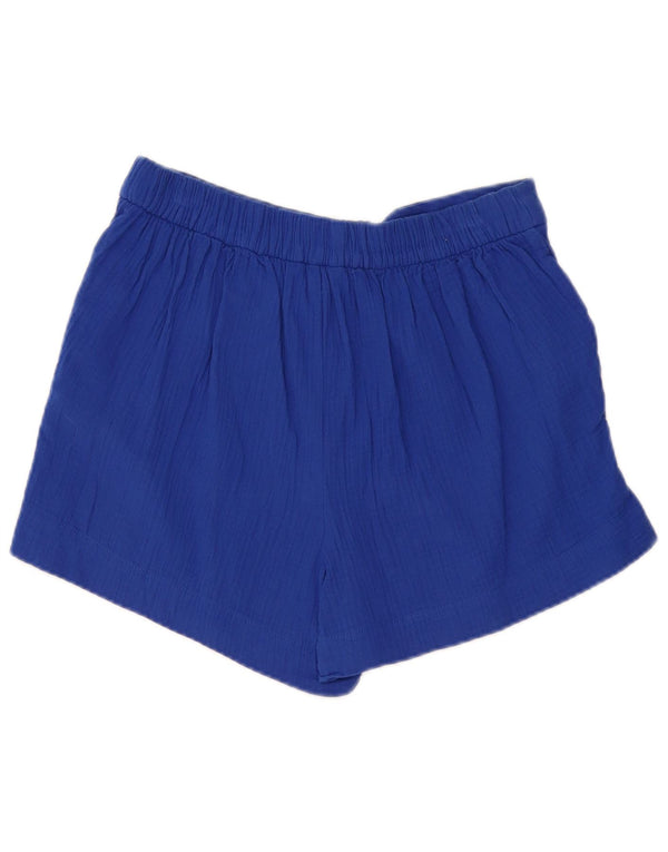 Short décontracté Boden pour femme UK 12 Medium W30 Bleu Coton