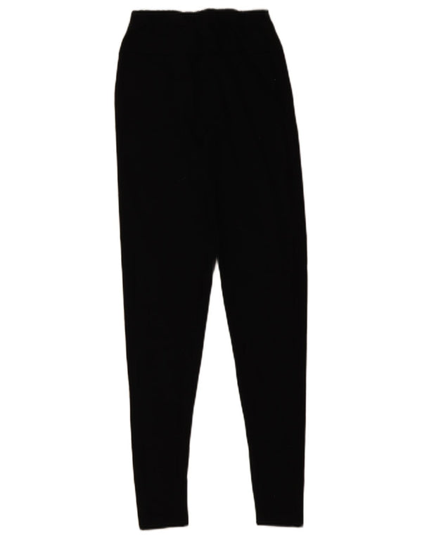 Ellesse Leggings graphiques pour femme UK 10 Small Noir Coton