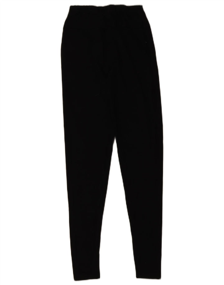 Ellesse Leggings graphiques pour femme UK 10 Small Noir Coton