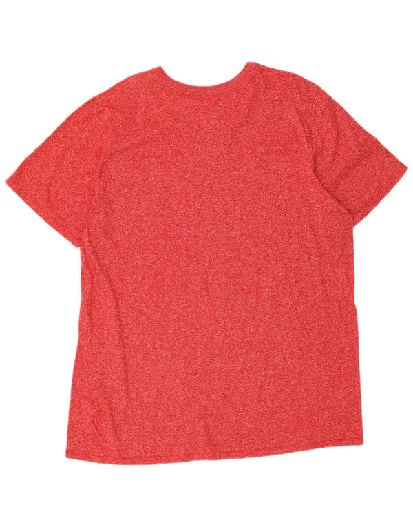 Nike Ohio T-shirt graphique coupe régulière pour homme Rouge 2XL Coton