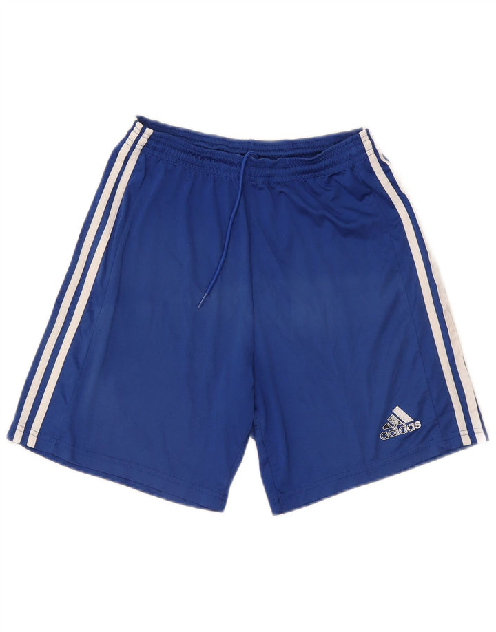 Short de sport Adidas Aeroready pour hommes en polyester bleu moyen
