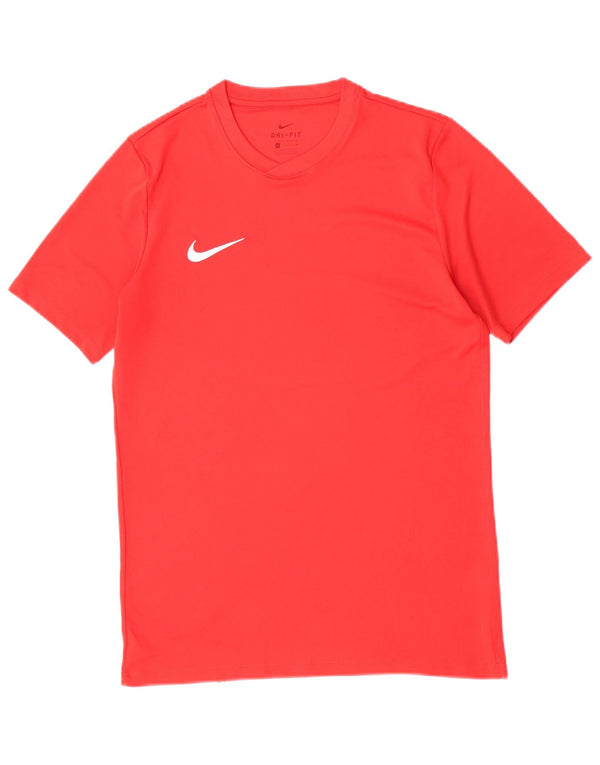 Nike Homme Dri Fit T-Shirt Haut Rouge Moyen
