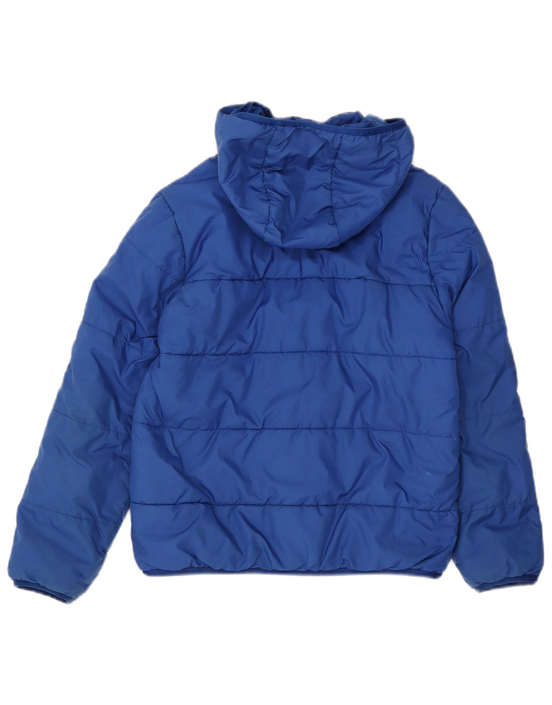 Veste matelassée à capuche Adidas Garçon 10-11 ans Bleu Polyester