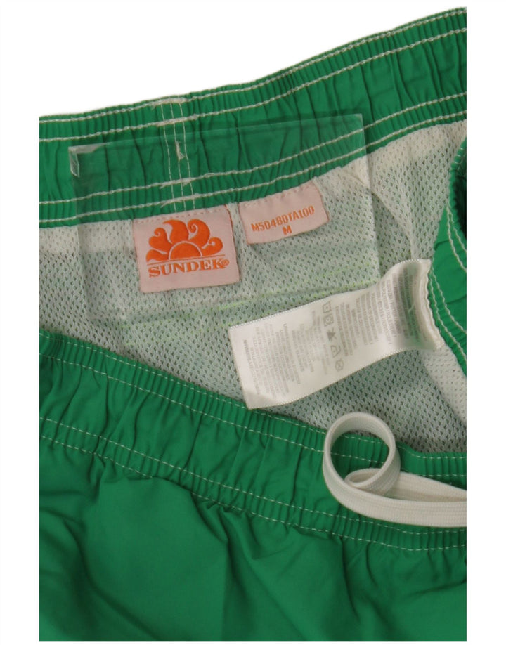 Sundek Short de Bain Homme Nylon Vert Moyen