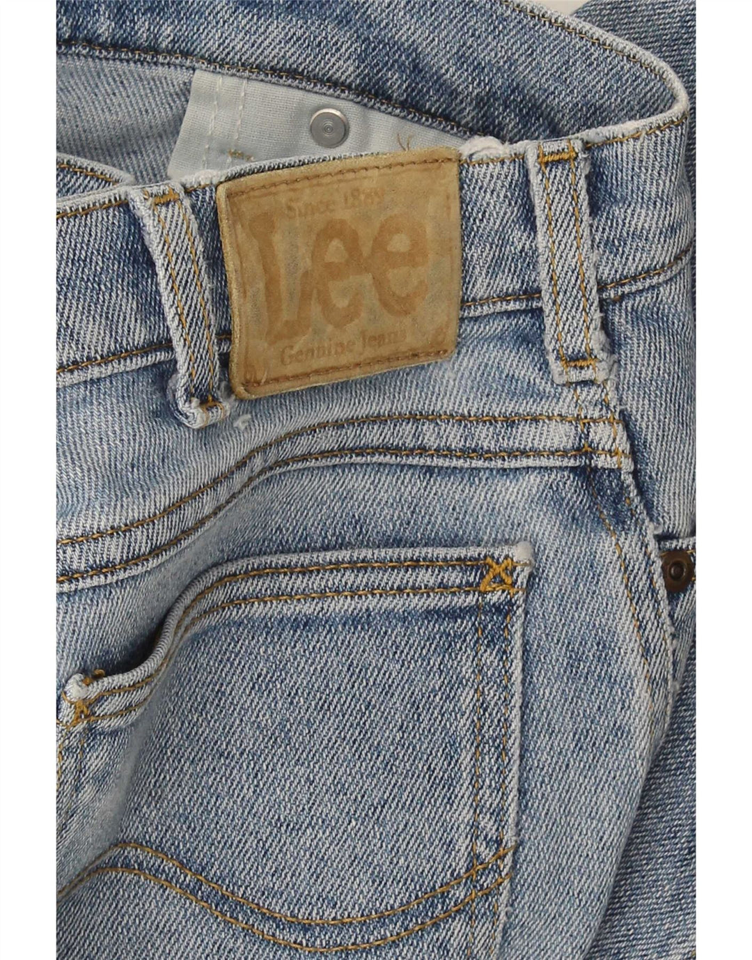 Lee Jean droit homme W34 L30 bleu coton