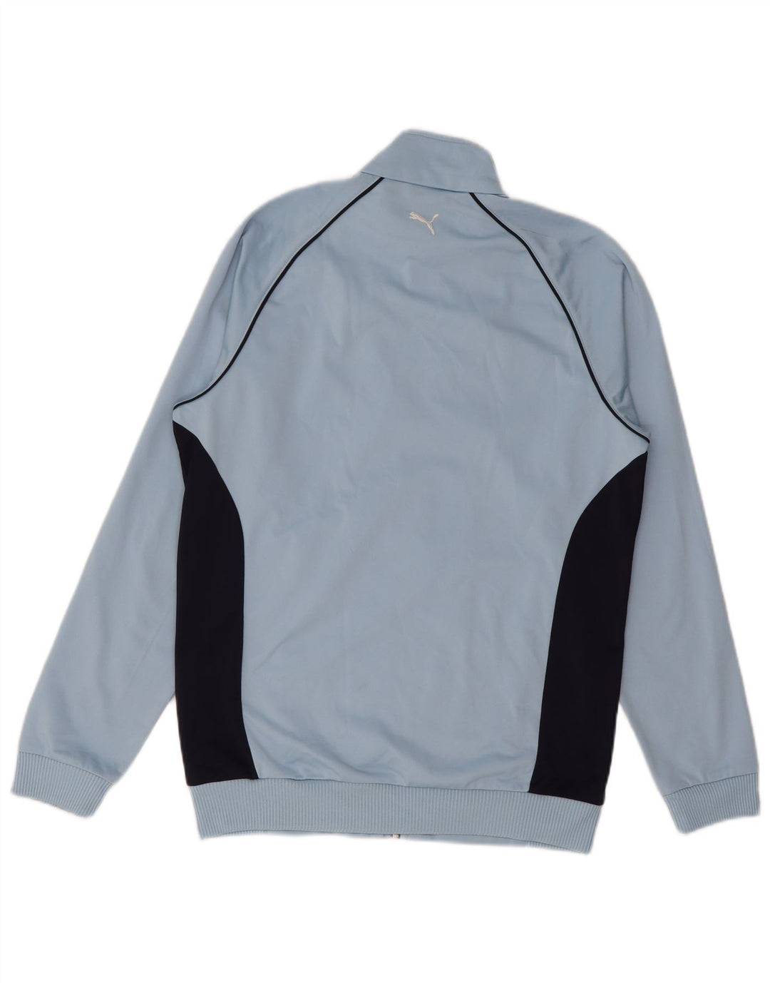 PUMA Veste de Survêtement Garçon 13-14 ans Bleu Colorblock Polyester