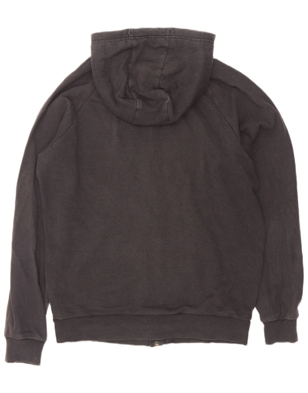 Under Armour Pull à capuche zippé coupe ample pour homme Petit coton noir