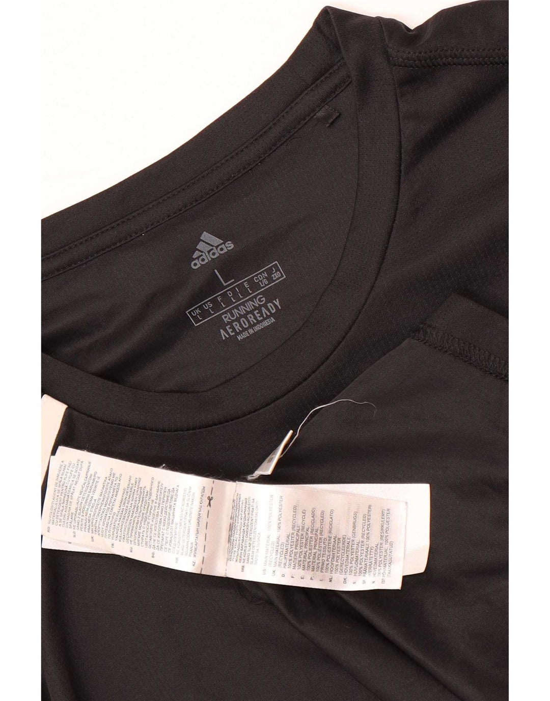 Adidas Hommes Aeroready T-Shirt Haut Grand Noir Polyester