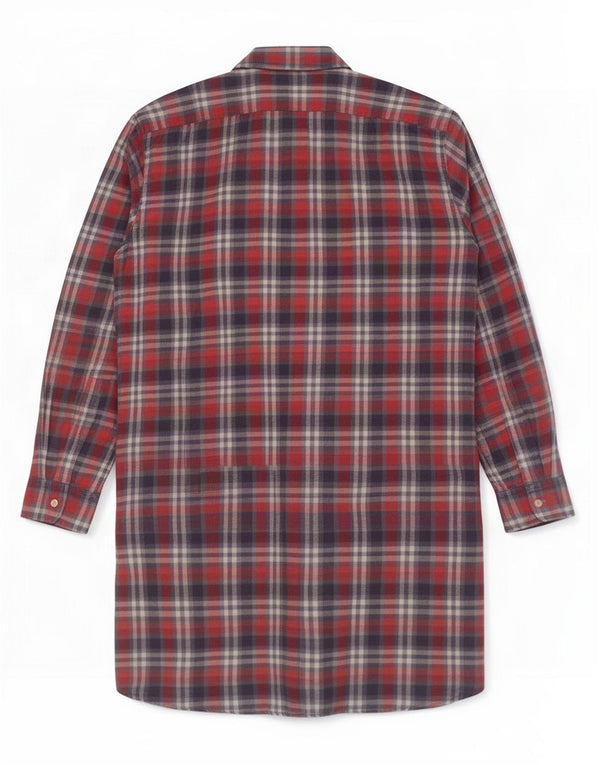 Engelbert Strauss Chemise longue en flanelle pour homme XL en coton à carreaux multicolore