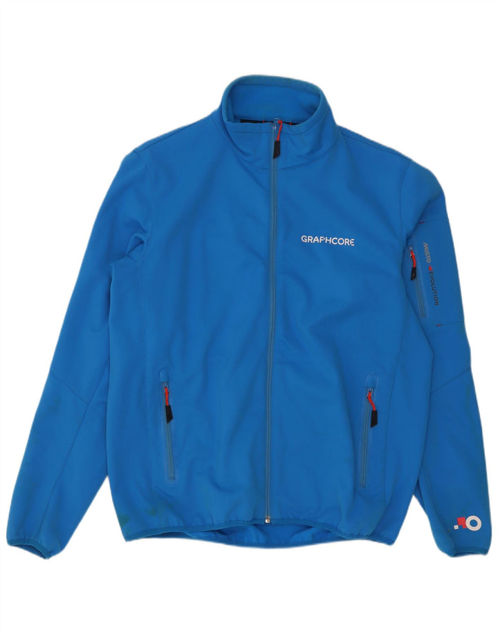 Musto Veste de survêtement pour homme Taille L Bleu Polyester