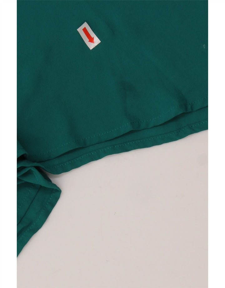 J. Crew Chemisier Femme UK 16 Large Vert Polyester