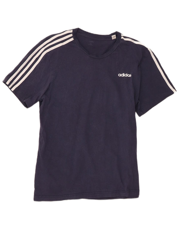 Adidas T-Shirt Homme Top XL Bleu Marine Coton