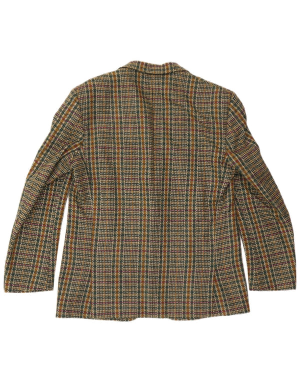 Tiglio Veste Blazer 2 Boutons Homme IT 50 Grand Carreau Vert