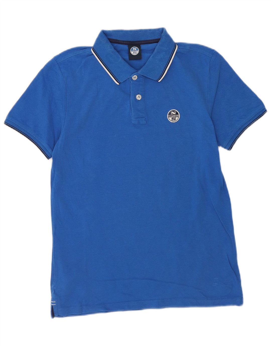 North Sails Polo Homme Petit Bleu Coton