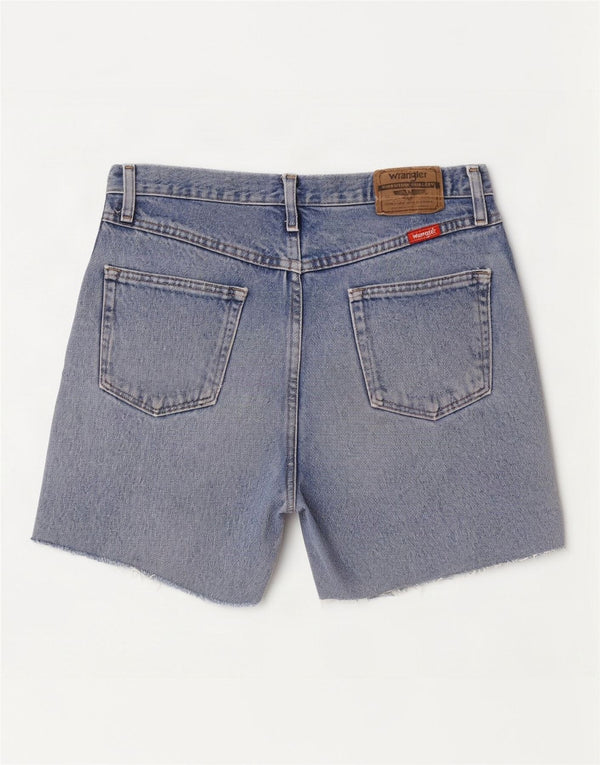 Wrangler Short en jean coupe droite W31 pour homme en coton bleu moyen