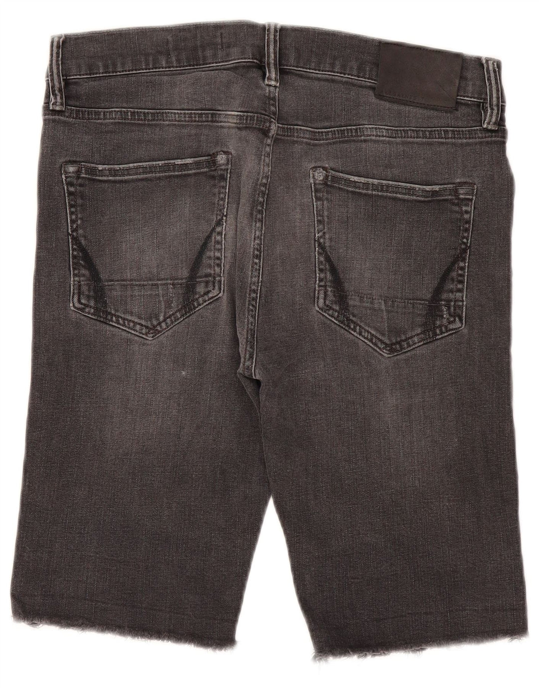 All Saints Short en Jean W30 Homme Gris Moyen