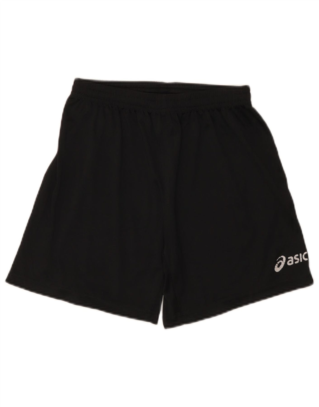 Asics Short de Sport Garçon 13-14 ans Noir Polyester
