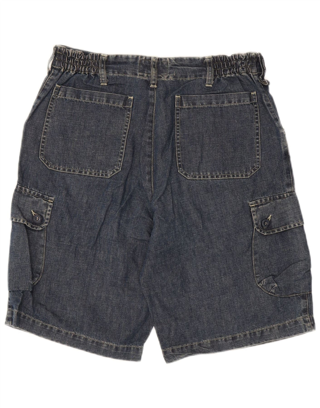 Trussardi Short Cargo En Jean IT 48 Medium W30 Bleu Coton Homme