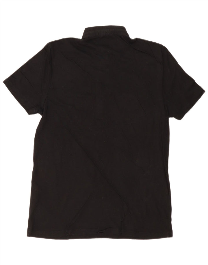 ALL SAINTS Polo Homme Noir Moyen Coton