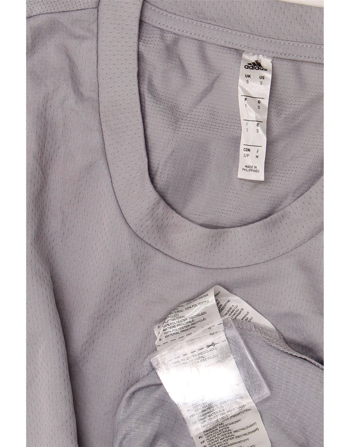 ADIDAS T-Shirt Homme Haut Petit Gris Polyester