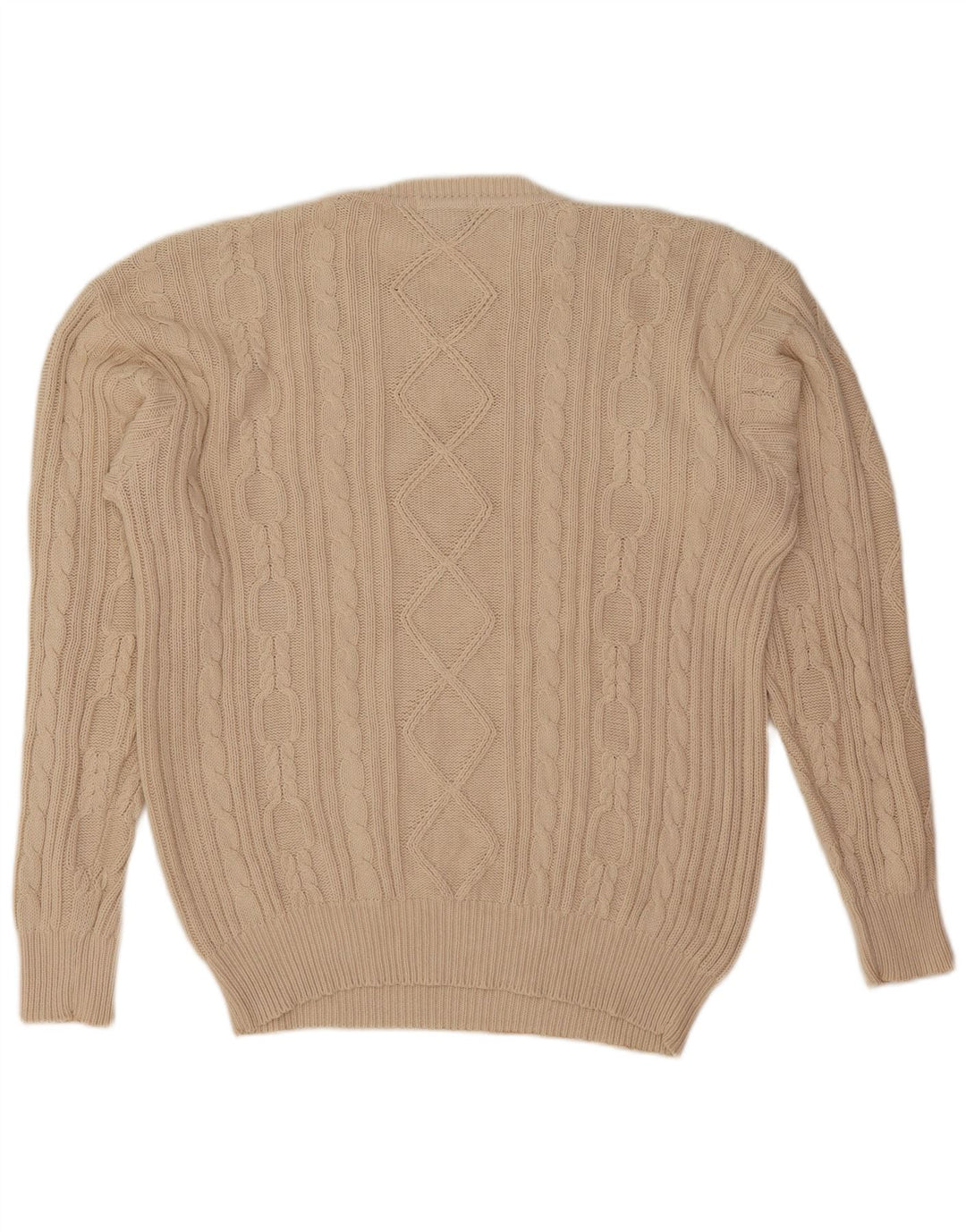 Jockey Pull col rond pour homme Beige Taille L