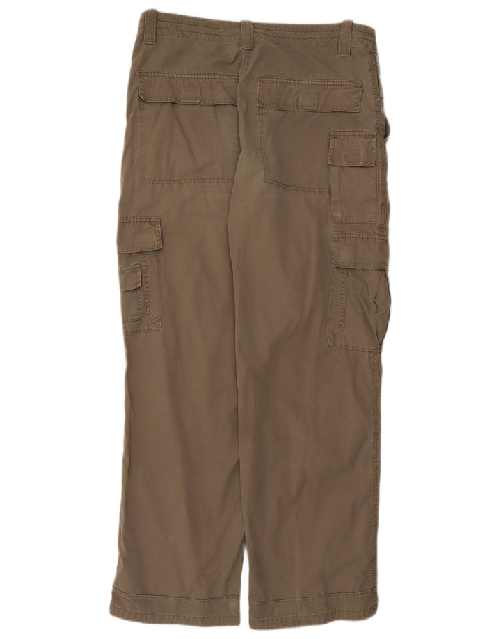 Marks & Spencer Pantalon cargo droit pour homme W34 L31 Coton beige