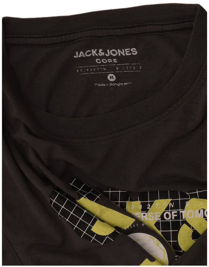 Jack & Jones T-Shirt Graphique Homme Gris Moyen