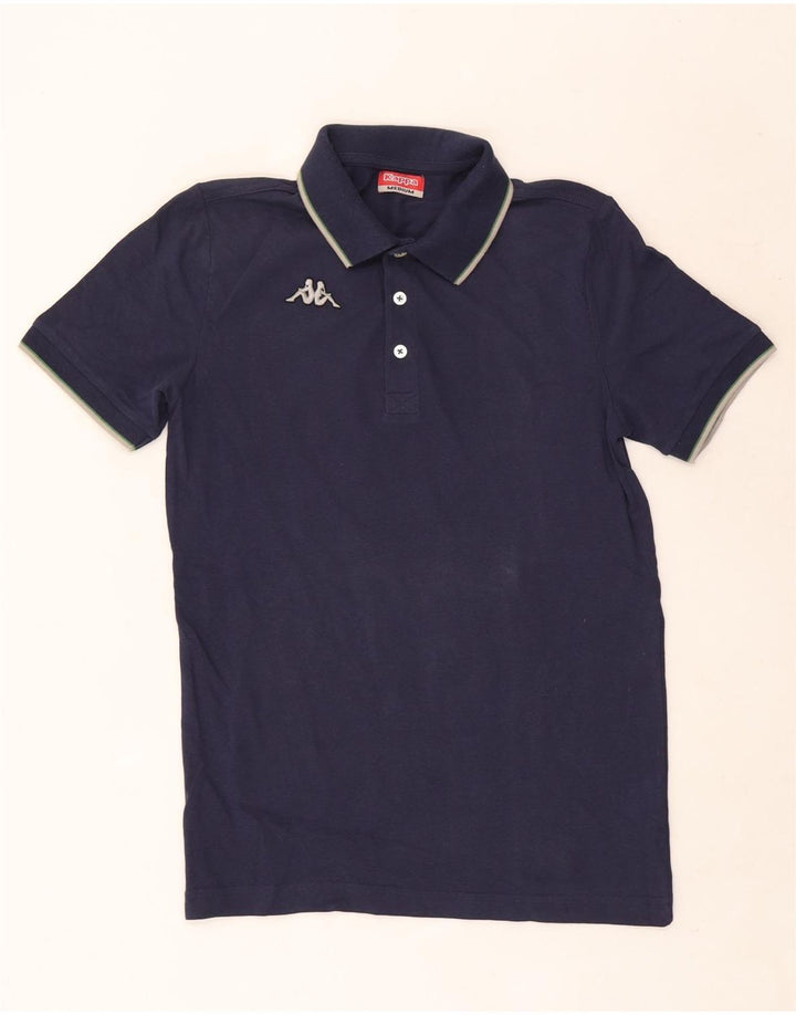 Kappa Polo Homme Bleu Marine Moyen Coton